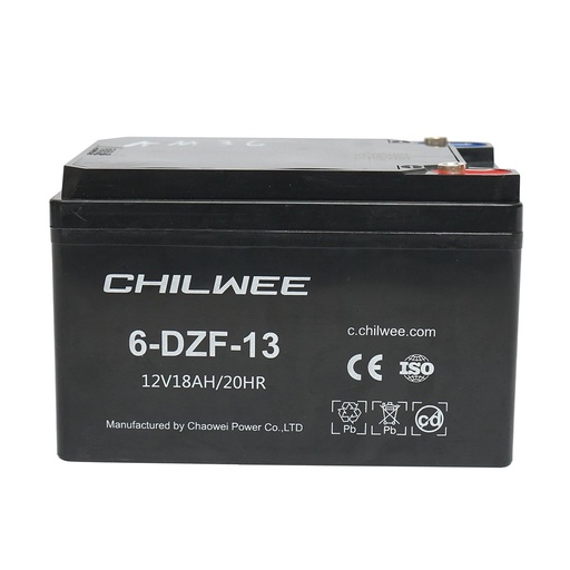 [AMAT6-116531] Baterie VRLA cu gel pentru bicicleta electrica cu grafen 6-DZF-13, 12V, 18AH-20HR CHILWEE