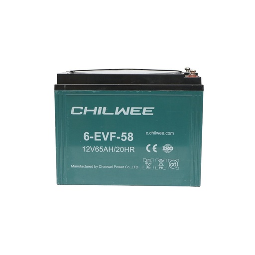[AMAT6-116533] Baterie VRLA cu gel pentru bicicleta electrica cu grafen 6-EVF-58, 12V, 65AH-20HR CHILWEE