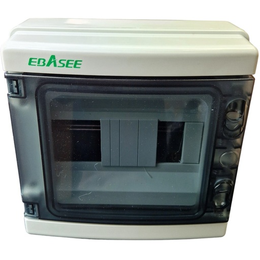 [AMAT6-116574] Tablou sigurante aplicat 1 rand, 8 module, IP65, 210x210x100mm Ebasee