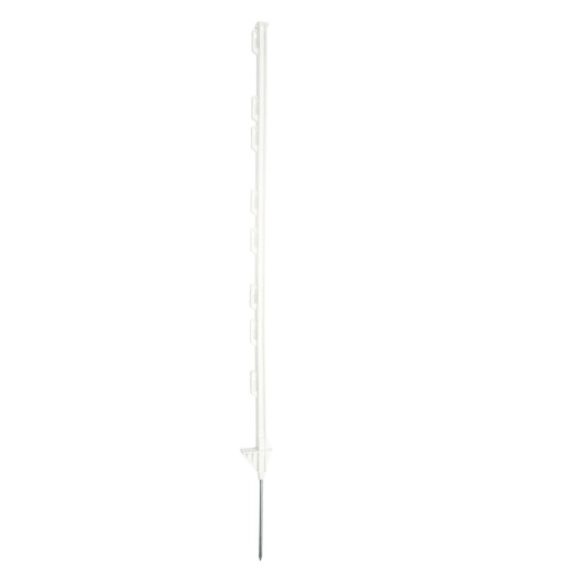 [AMAT6-116704] Stalp din plastic 1210mm alb pentru fir gard electric