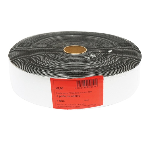 [AMAT6-116740] Rola 45m banda etansare autoadeziva EPDM 100x3mm pentru panouri solare