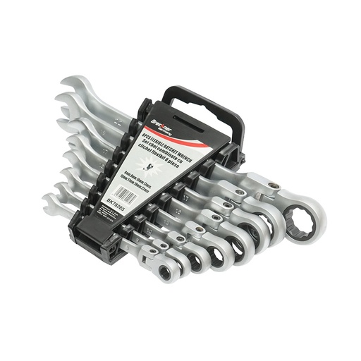 [AMAT6-116777] Set 8 chei combinate cu clichet articulate CrV 8-22mm