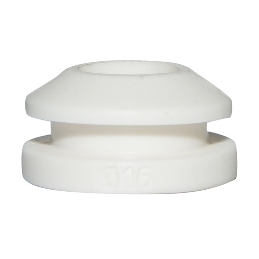 [AMAT6-116828] Garnitura cauciuc alba 16mm pentru banda/tub picurare