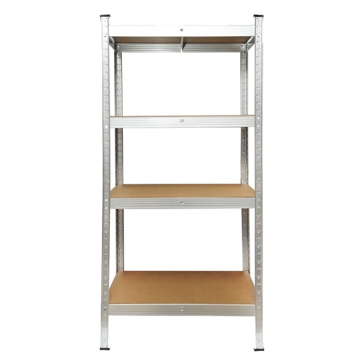[AMAT6-116855] Raft metalic cu 4 polite MDF, 144x70x40cm, 50kg/polita, montaj fara suruburi