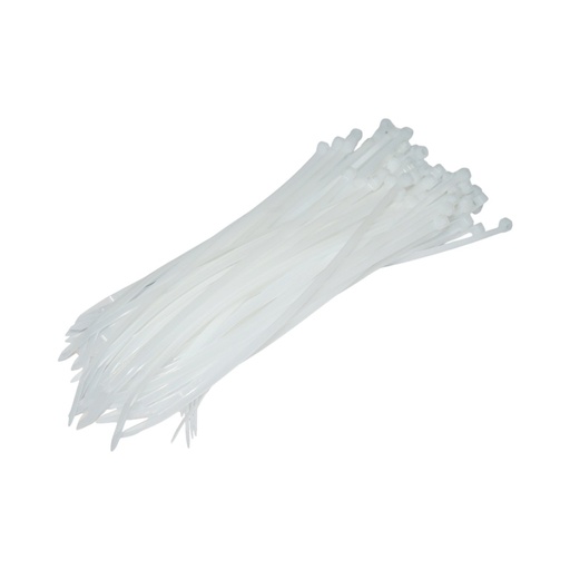 [AMAT6-117153] Faseta colier plastic alb 4.8x250mm 100 buc/set Longroad