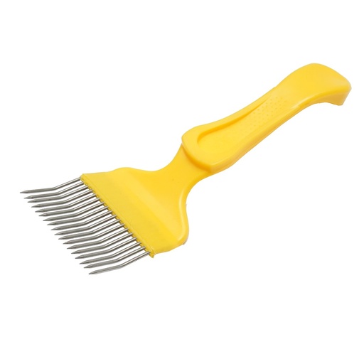 [AMAT6-117241] Furculita descapacit din inox cu maner din plastic 215mm