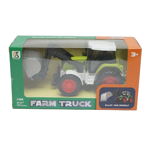 [AMAT6-117295] Tractor verde, 175x65x80mm jucarie copii +3 ani