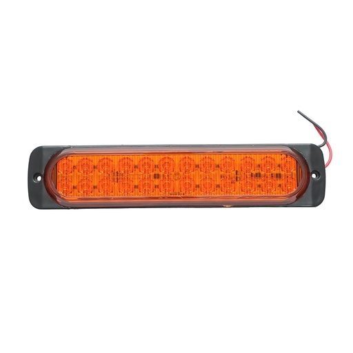 [AMAT6-117334] Lampa laterala gabarit slim LED 12-24V, galbena FR1280