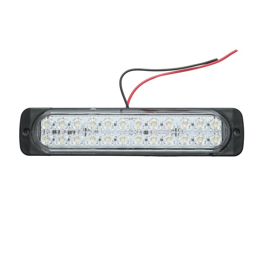 [AMAT6-117336] Lampa laterala gabarit slim LED 12-24V, alba FR1280