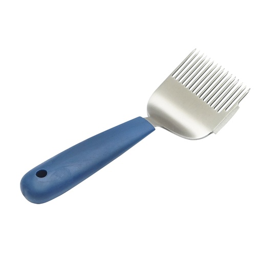 [AMAT6-117358] Furculita apicola pentru descapacit din inox cu maner plastic 190mm