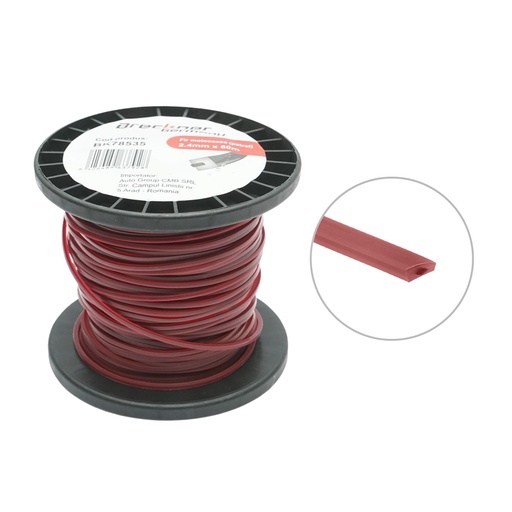 [AMAT6-117498] Fir patrat motocoasa 2.4mm x 60m cu intaritura