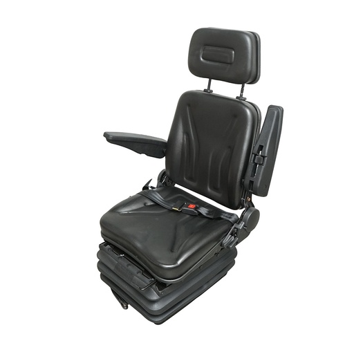 [AMAT6-117532] Scaun universal reglabil pe greutate 50-130Kg, cotiere si spatar rabatabil 50-90° pentru tractor, utilaje agricole, industriale, stivuitor