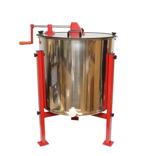 [AMAT6-117614] Centrifuga manuala apicola, extractor miere din inox cu 4 rame