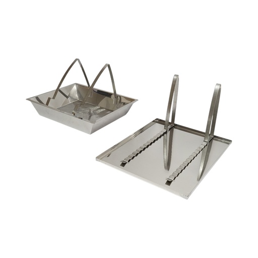 [AMAT6-117617] Tava pentru descapacit cu sita din inox 520x415x110mm