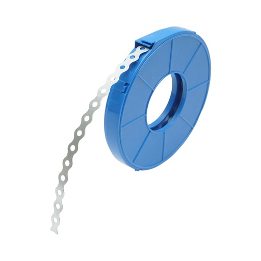 [AMAT6-117629] Banda perforata metalica 12x0.7mm, lungime 10m