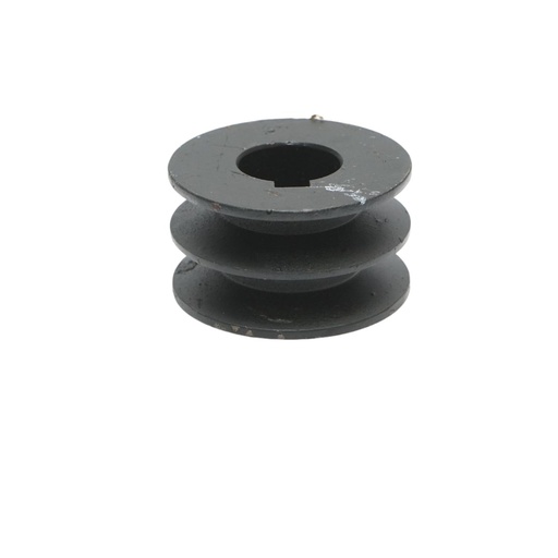 [AMAT6-117728] Fulie 2 caneluri 58x32mm pentru ax cu pana 24mm