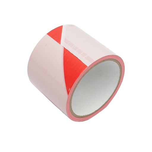 [AMAT6-117919] Banda delimitare si semnalizare rosu/alb 75mmx50m