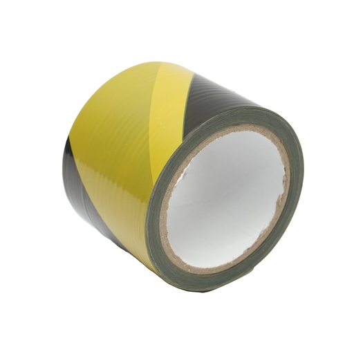 [AMAT6-117922] Banda delimitare si semnalizare galben/negru 75mmx100m