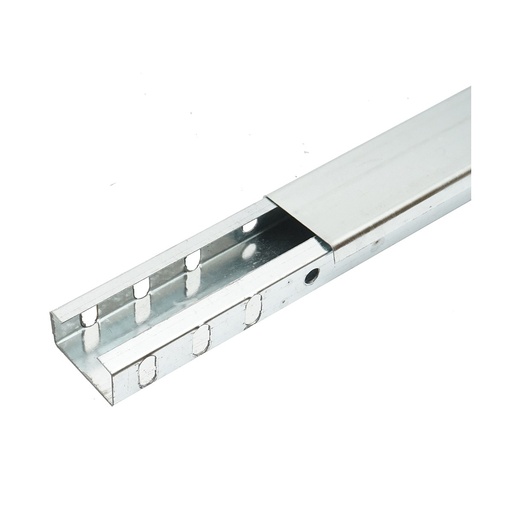 [AMAT6-117953] Jgheab metalic neperforat, galvanizat 25x50x2000mm