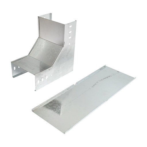 [AMAT6-117964] Cot vertical 90 grade de urcare din otel galvanizat pentru jgheab 100x200mm