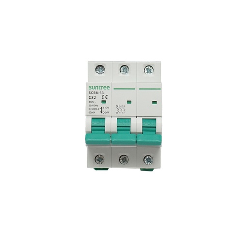 [AMAT6-118053] Siguranta automata tip intrerupator 3P, 32A 400VAC Suntree