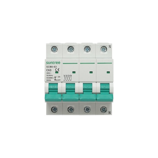 [AMAT6-118061] Siguranta automata tip intrerupator 3P+N, 63A 415VAC Suntree