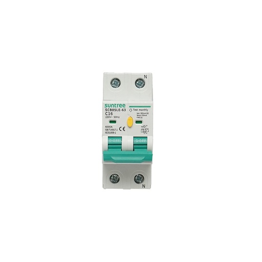 [AMAT6-118063] Siguranta automata tip intrerupator 1+N, 16A 400VAC Suntree
