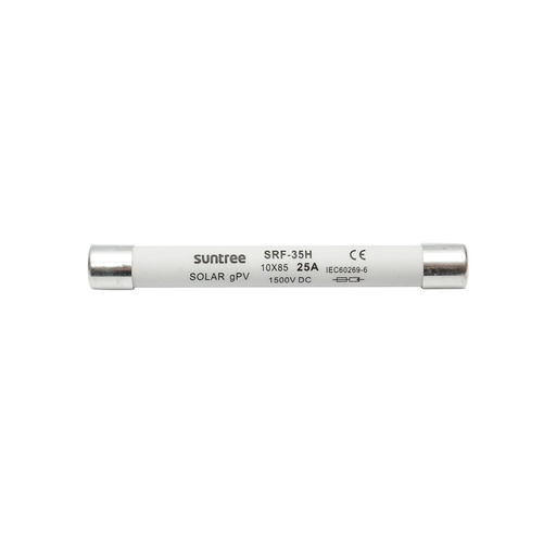 [AMAT6-118086] Siguranta fuzibila cilindrica SRF-35H pentru sisteme solare gPV, 25A, 1500V Suntree