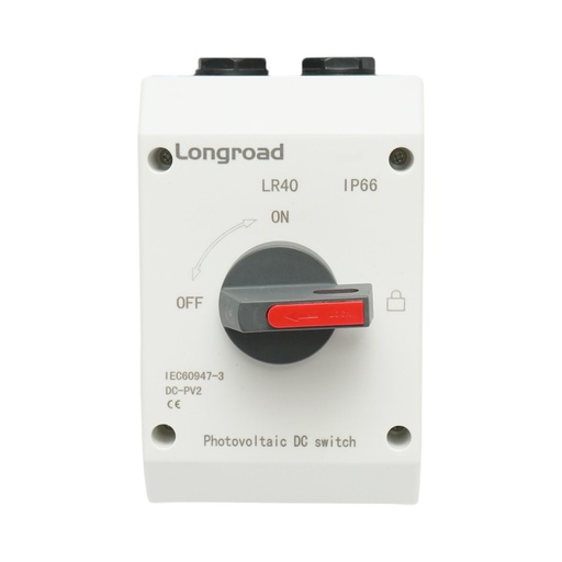[AMAT6-118089] Separator, intrerupator LR40, 4P, 32A, 1000V pentru sisteme fotovoltaice Longroad