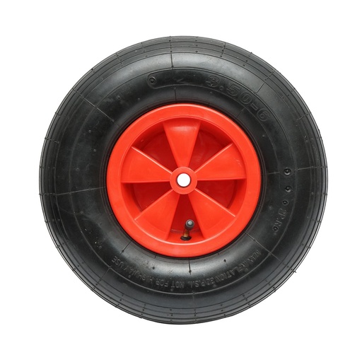 [AMAT6-118261] Roata roaba, 3.50-6, cu janta din plastic