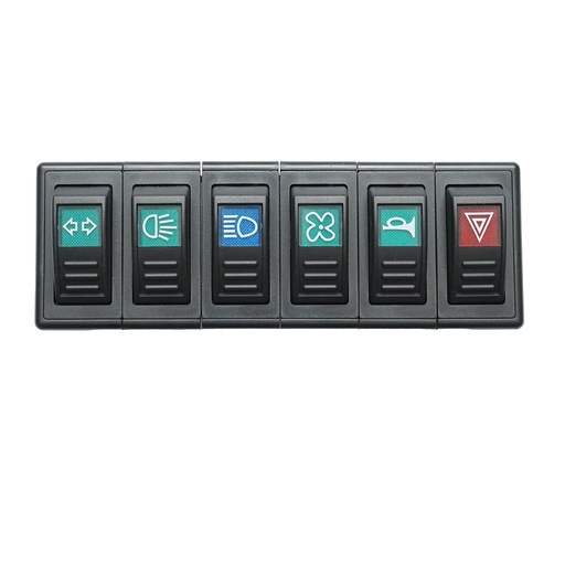 [AMAT6-118298] Panou comanda, comutator 6 butoane universal