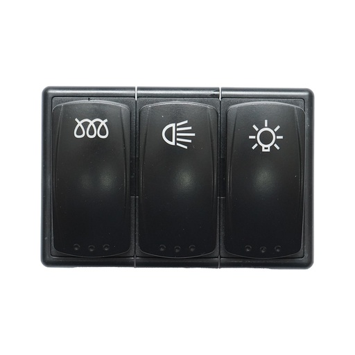 [AMAT6-118300] Panou comanda, comutator 3 butoane universal