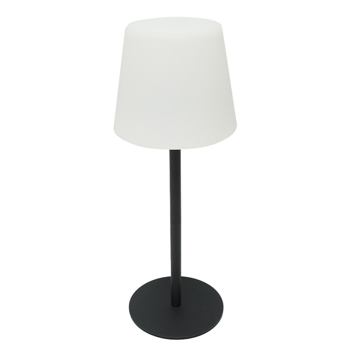 [AMAT6-118394] Lampa de masa LED 2W neagra, baterie 3.7V/1200mAh, reincarcabila USB 5V/1A