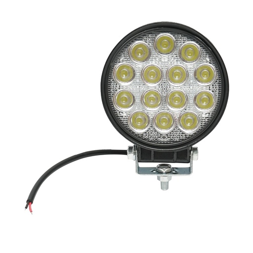 [AMAT6-118636] Lampa cu 14 LED-uri 10-30V 42W 6000K unghi radiere 60 de grade tip flood 114x114x61mm IP67