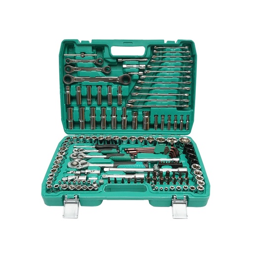[AMAT6-118839] Trusa chei combinate, tubulare, fixe, torx, imbus antrenor cu clichet 151 piese