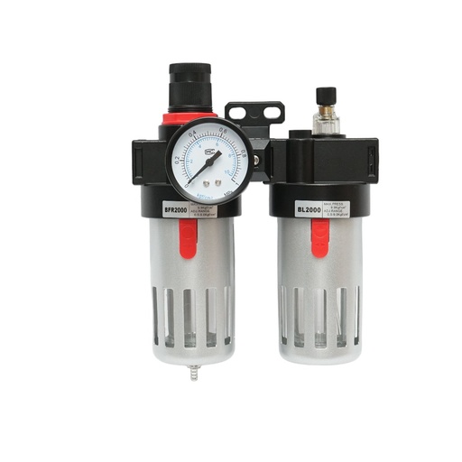 [AMAT6-118872] Filtru aer si ungator cu regulator de presiune max. 1 MPa, racord 1/4