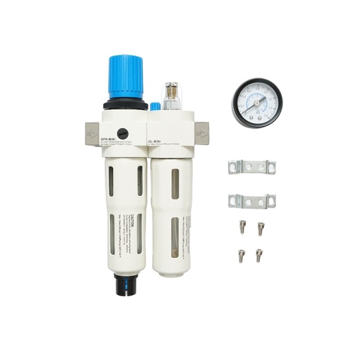 [AMAT6-118879] Filtru aer si ungator cu regulator de presiune max. 1.6 MPa, racord 1/4