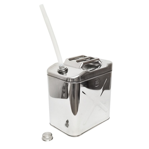 [AMAT6-118970] Canistra otel inoxidabil 30L cu furtun flexibil si dop insurubabil