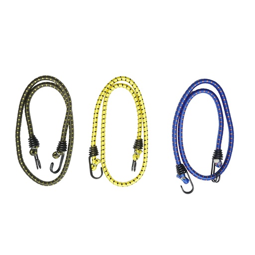 [AMAT6-119036] Set 3 corzi elastice cu carlige 10x1000mm pentru ancorare marfa