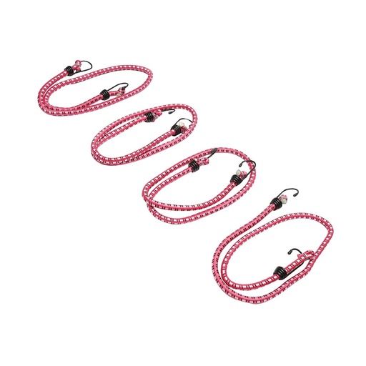 [AMAT6-119037] Set 4 corzi elastice cu carlige 10x1000mm pentru ancorare marfa