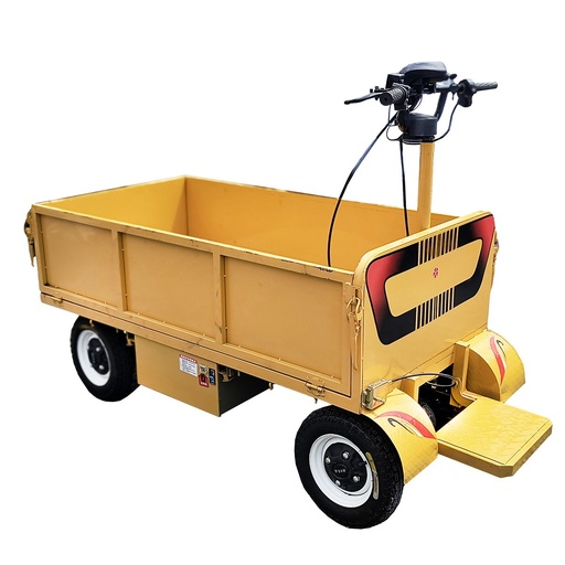 [AMAT6-119100] Carucior platforma electrica transport marfa cu obloane 800W, 48V, 1.5x0.8m sarcina maxima 800Kg THOR