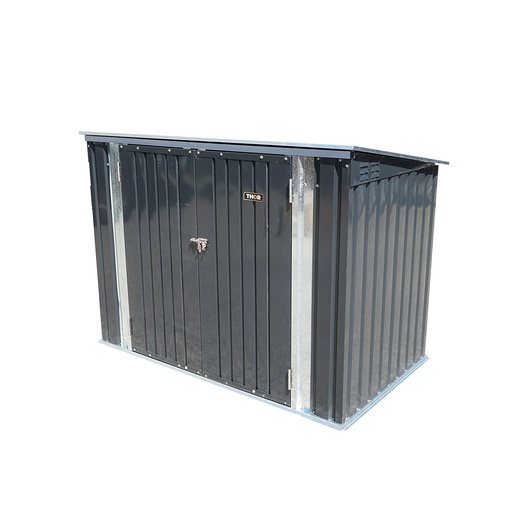 [AMAT6-119252] Magazie metalica pentru pubele gunoi 176x105x130cm