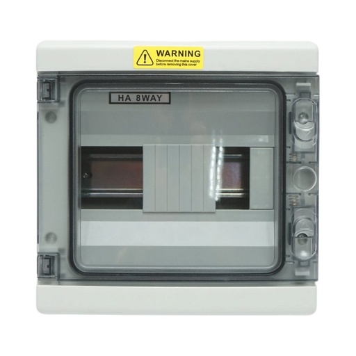 [AMAT6-119255] Tablou sigurante aplicat 1 rand, 8 module 215x210x100mm IP65
