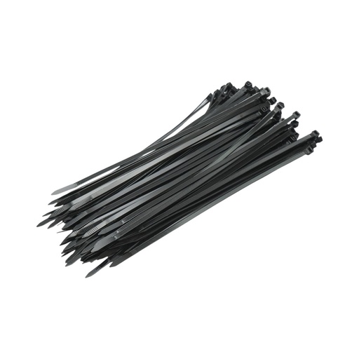 [AMAT6-119315] Faseta colier plastic negru 4.8x250mm 100 buc/set Longroad