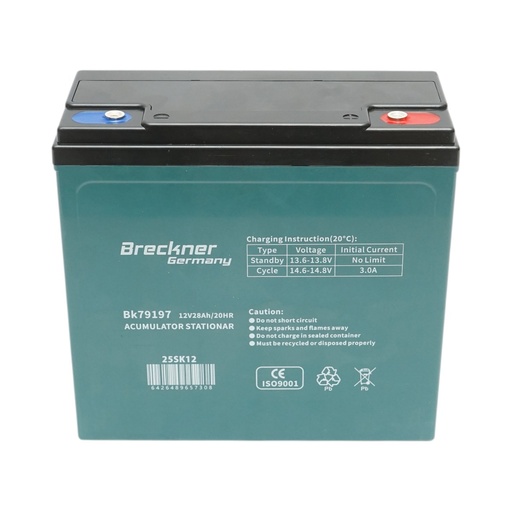 [AMAT6-119462] Baterie sistem solar cu gel 12V 28Ah 20HR 183x170x76mm