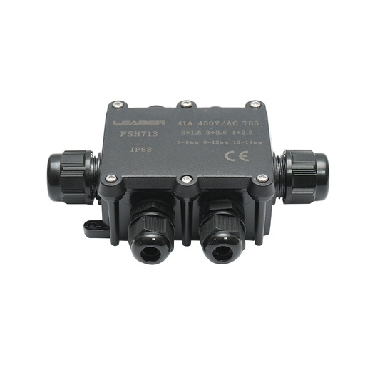 [AMAT6-119483] Doza etansa cu presetupe 41A 450V AC, 6 cai 5-14mm IP68 Leader
