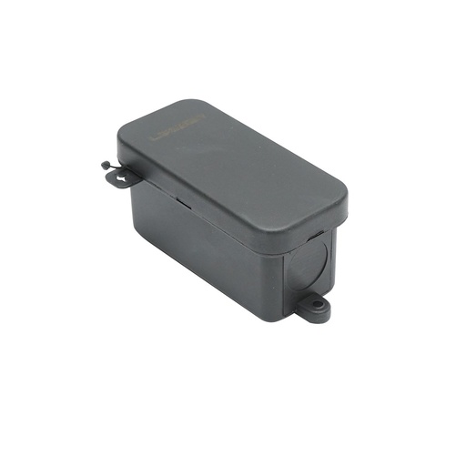 [AMAT6-119488] Cutie terminale pentru cabluri 2 cai, neagra Leader