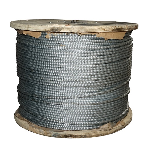 [AMAT6-119693] Cablu troliu otel 6x37 fi 14mm cu inima textila 1000m/rola