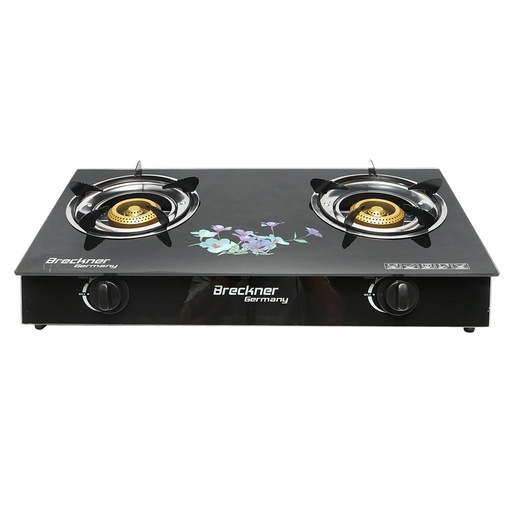 [AMAT6-119722] Aragaz, plita cu 2 arzatoare din fonta 2.5kW, sticla securizata 700x380x94mm