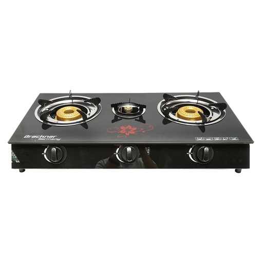 [AMAT6-119726] Aragaz, plita cu 3 arzatoare metalice 2.5KW, sticla securizata 700x380x94mm